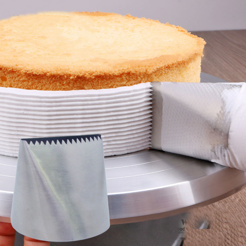Kitchen Baking Decor - 초대형 스테인리스 스틸 케이크 장식 깍지,