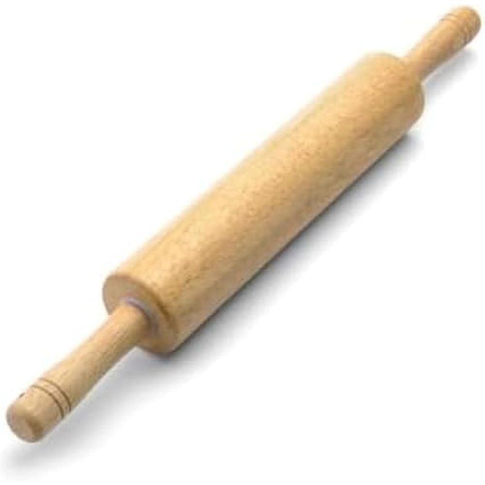 Kitchen Roller Baking - 클래식 나무 롤링핀, 18인치 단단한 나무