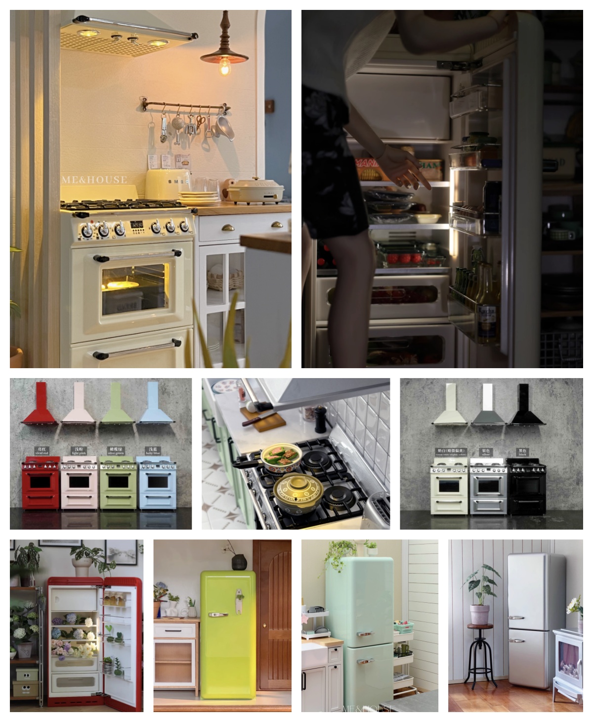 1/6 현대 소형 주방 ​​가구 Blythe/BJD 미 - Kitchen Baking Cabinet 리뷰 및 가격