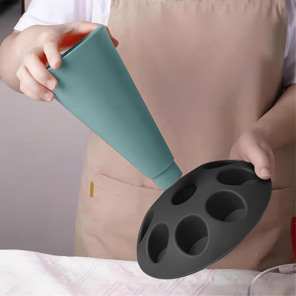 1Pcs 케이크 장식용 파이핑 백(팁 홀더 포함) 홈  - Kitchen Baking Decor 리뷰 및 가격