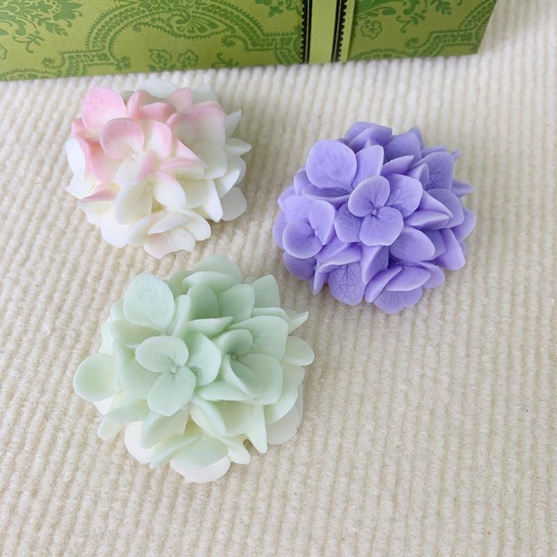 ● 수국 꽃 실리콘 몰드 DIY 아로마테라피 양초 석고 - Kitchen Baking Decor 리뷰 및 가격