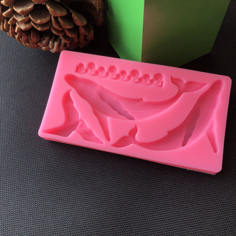 DIY 고래 실리콘 몰드 오션 시리즈 퐁당 케이크 장식 - Kitchen Appliances For Baking 리뷰 및 가격
