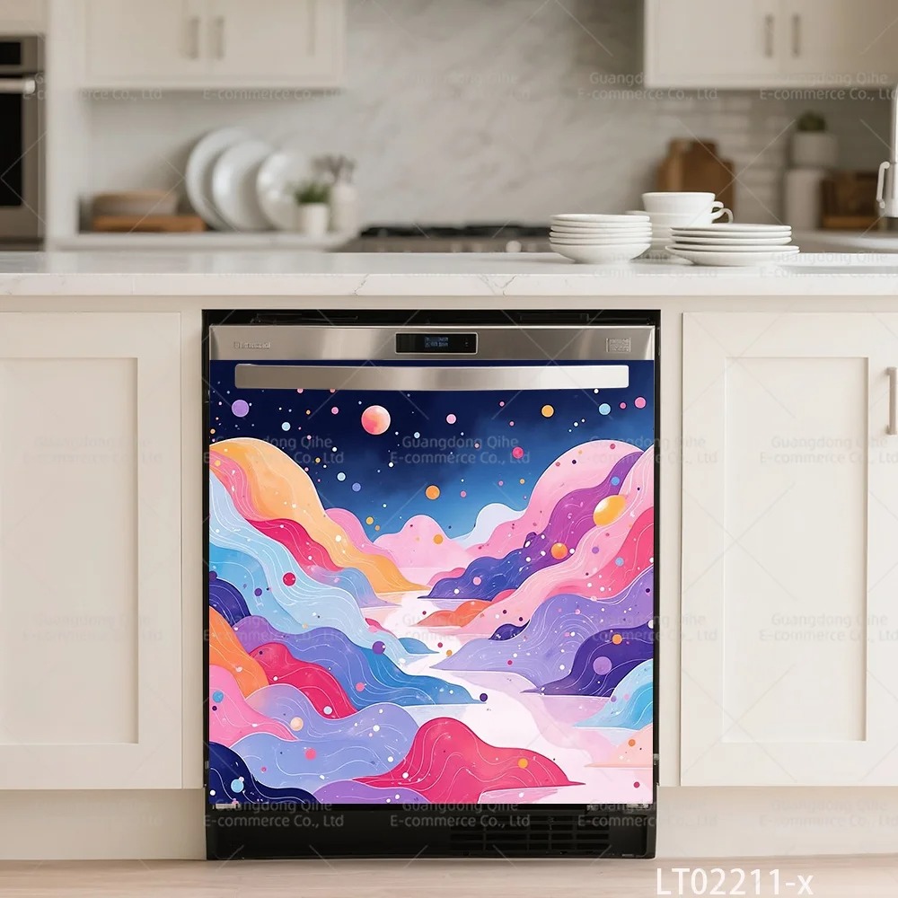 창의적인 중국어묵화 식기세척기 스티커 - 주방 가전제품 - Kitchen Baking Cabinet 리뷰 및 가격