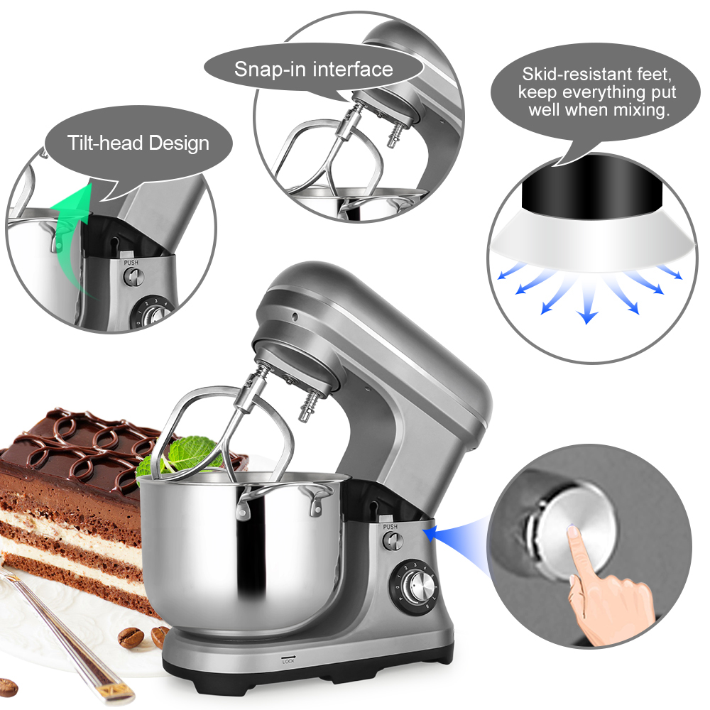 11L 2000W 대용량 강력 전기 믹서, 이중 반죽  - Kitchen Appliances For Baking 리뷰 및 가격